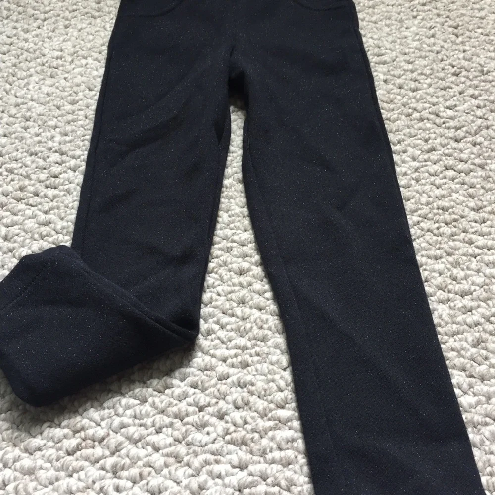 Carters Girls‎ Black Sparkle Jeggings Size 4T NWT